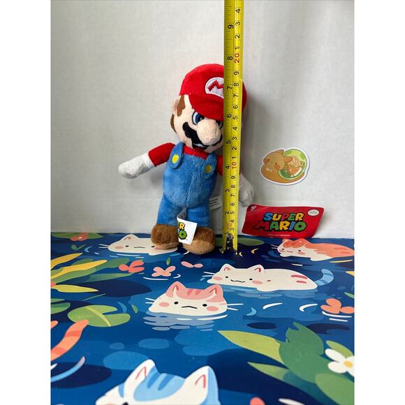 Super Mario Brothers Nintendo Mario Plush Stuffed Animal Toy Doll 2017 Goodstuff - Picture 2 of 9